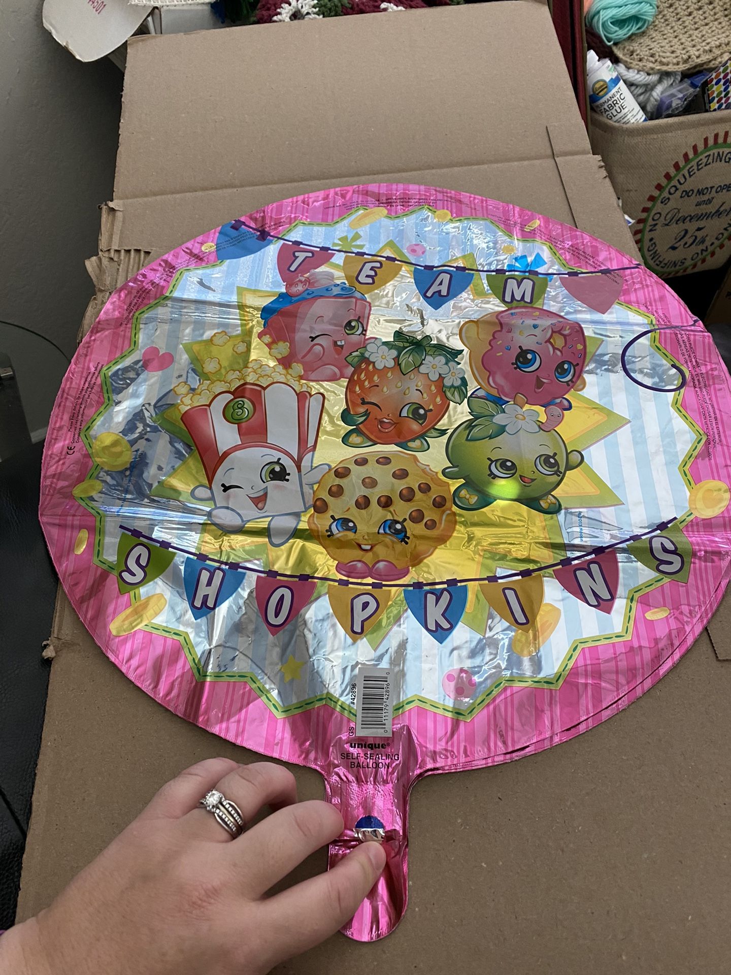 New Shopkins Foil Balloon 18”!