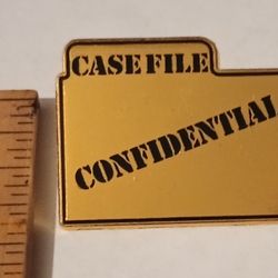 Clue Case File Confidential Envelope Game Piece Collectible Lapel Pin A-2