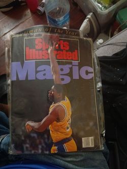 MAGIC JOHNSON SPORTS ILLUSTRATED MAGAZINE