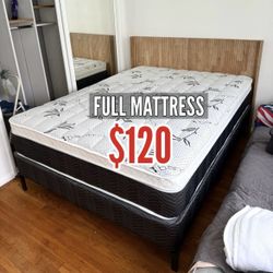 New Full Mattress Only $120