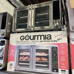 Gourmia  French Door XL Countertop Digital Air Fryer Oven