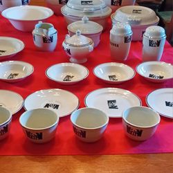 Vintage  Dishes 32 Pc Set