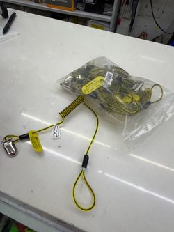 Hard hat lanyard