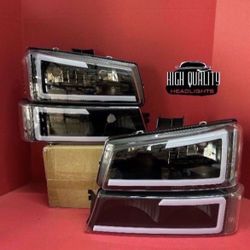 Chevy Silverado 2003. 2006 Headlights.