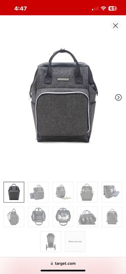 Bananafish Midi Back Pack Diaper Bag