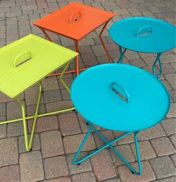 Mid century modern end tables