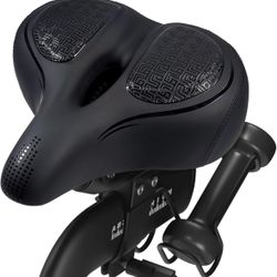 Oversized Bike Seat Compatible with Peloton Bike & Bike+, Bike Saddle, Comfort Bicycle Seat Cushion