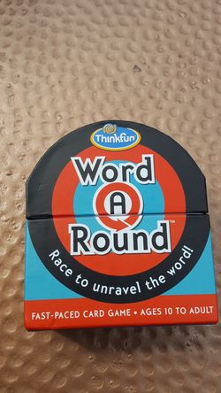 Word a round card game
