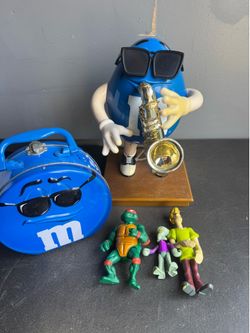 Vintage M&M's Collectibles and Action Figure Lot