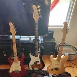 Electric And Bass Guitars 