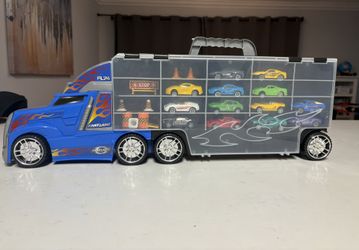 Truck Carry Case And Toy Cars