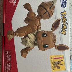Mega Blox Eevee And Pokedex 