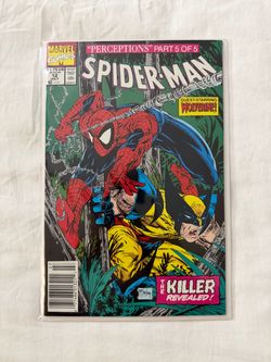 Marvel Comics Spider-Man #12 July 1991 Wolverine Killer Revealed