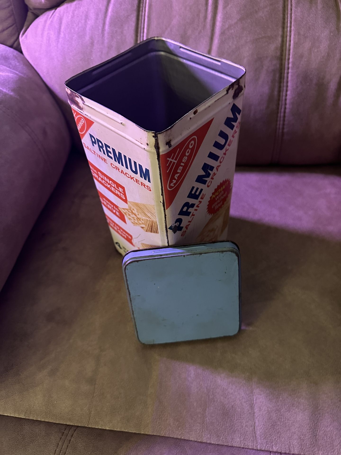 Vintage Cracker Tin
