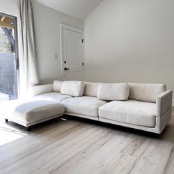 Brand New Modern White Couch 