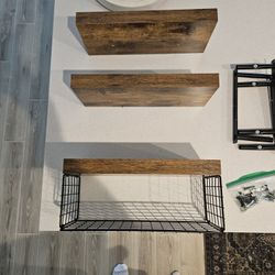 Shelf With Basket