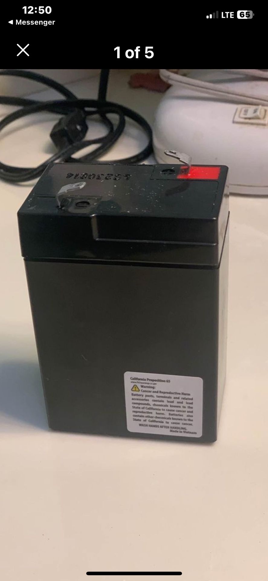Battery New Never Used