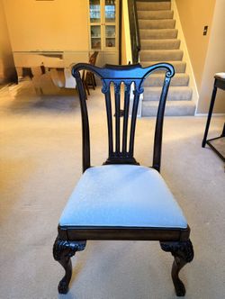 Hardwood Dining Chairs (4)