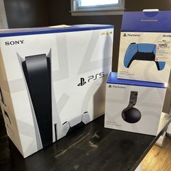 PlayStation 5, Pulse 3D Headset And Controller 