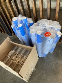 Paper Pepsi Cups with Lids
