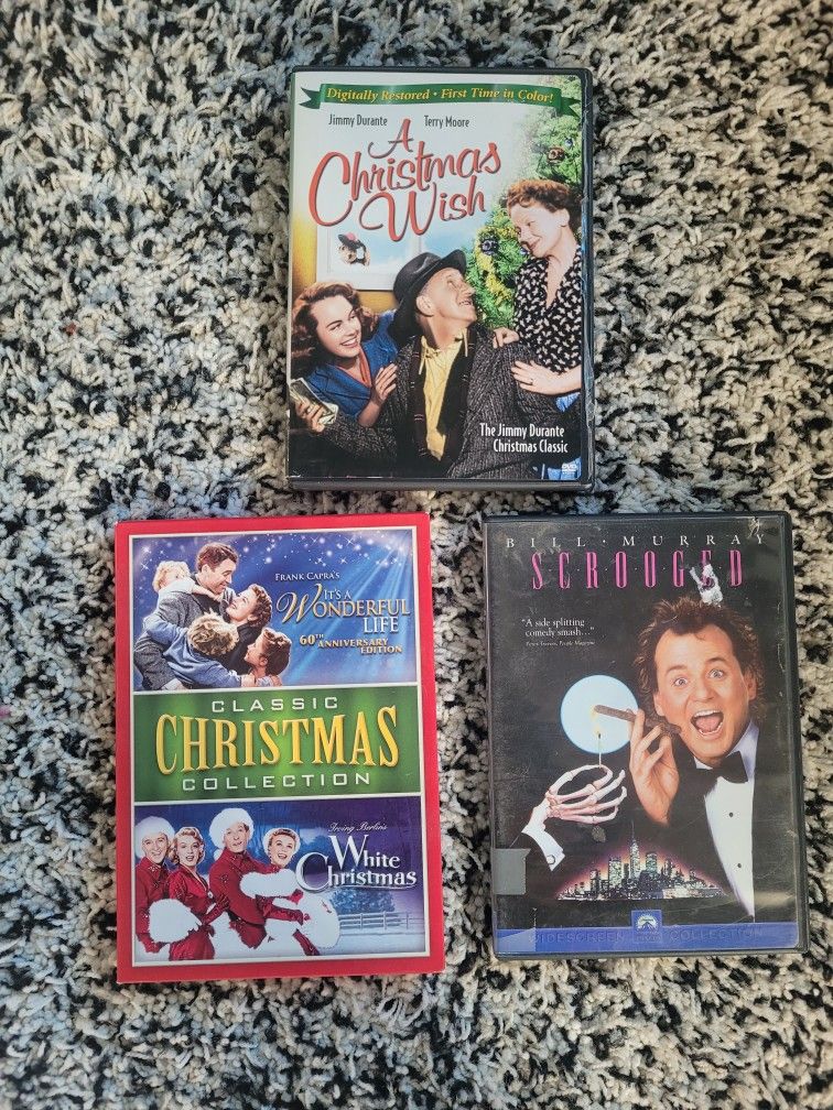 Holiday DVDS...ALL FOR $15
