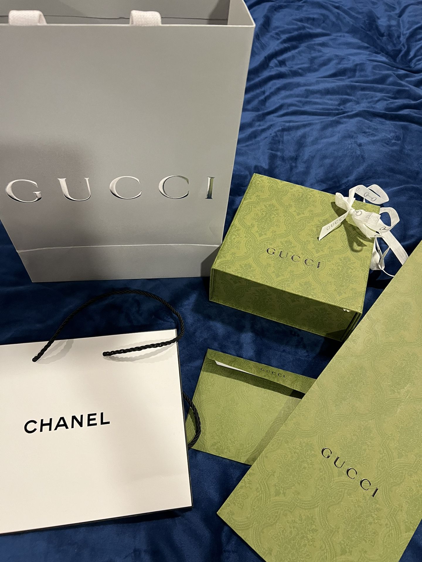 Original Gucci Chanel Packaging