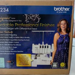 Brother Serger, DZ1234, Metal Frame Overlock Machine