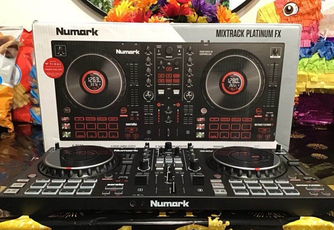 Numark dj mixer & dj headphones