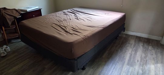 Free queen mattress and frame