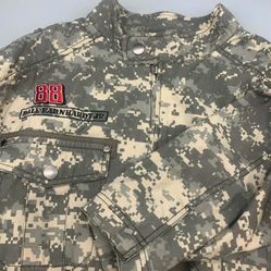 Dale Earnhardt Jr Authentic Chase National Guard Jacket Size XL