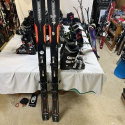 Dynastar Ski Package With Boots And Grip Walk Bindings 
