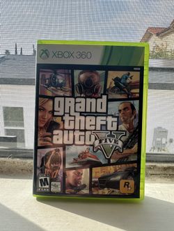 Grand Theft Auto V 5 Five GTA 5 GTA5 Microsoft Xbox (contact info removed) with Map and Manual
