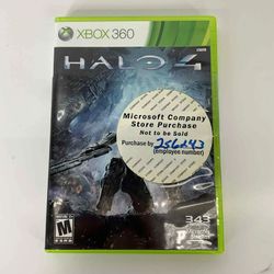*NEW SEALED * MICROSOFT COMPANY STORE STICKER *RARE* - Halo 4 for Xbox 360