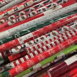 4 Rolls of Wrapping Paper 25 Sq Foot Each. 
