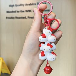 Brand New Hello Kitty Cluster Keychain, Keyring & Bag’s Charm