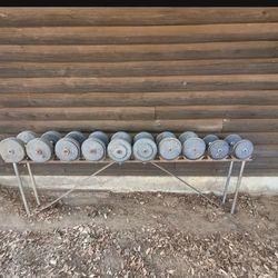 440lbs Prostyle Dumbbells 25-60lbs