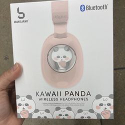NWT Bluetooth Kawaii Panda Wireless Headphones 
