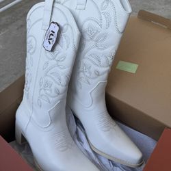 White Boots!