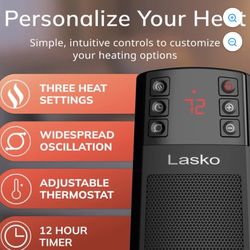 Oscillating Heater , New , Lasko 