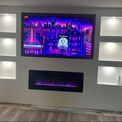 Media Accent Wall 