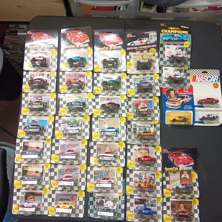 Race Car Driver And Cards