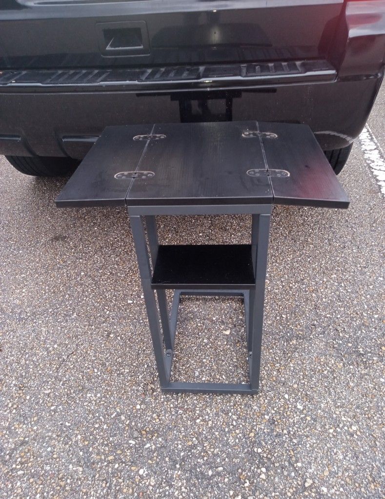 Black Wood Desk For Couch Or Bedside ...