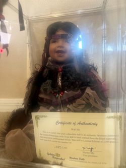 Golden Keepsakes Mausi Heirloom Porcelain Doll