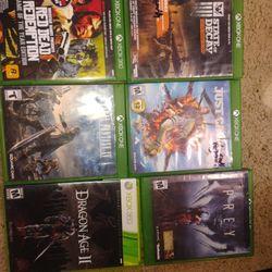 Xbox One And 360 Games