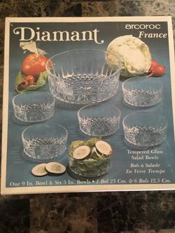 Vintage Diamant bowl set