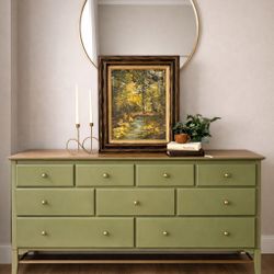 Modern 9 Drawer Dresser