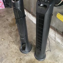 Electric Tower Fans Up for Sale Twin Tower Fans 