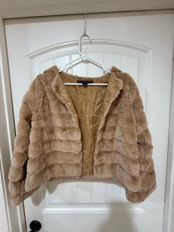 Fur Cropped Jacket