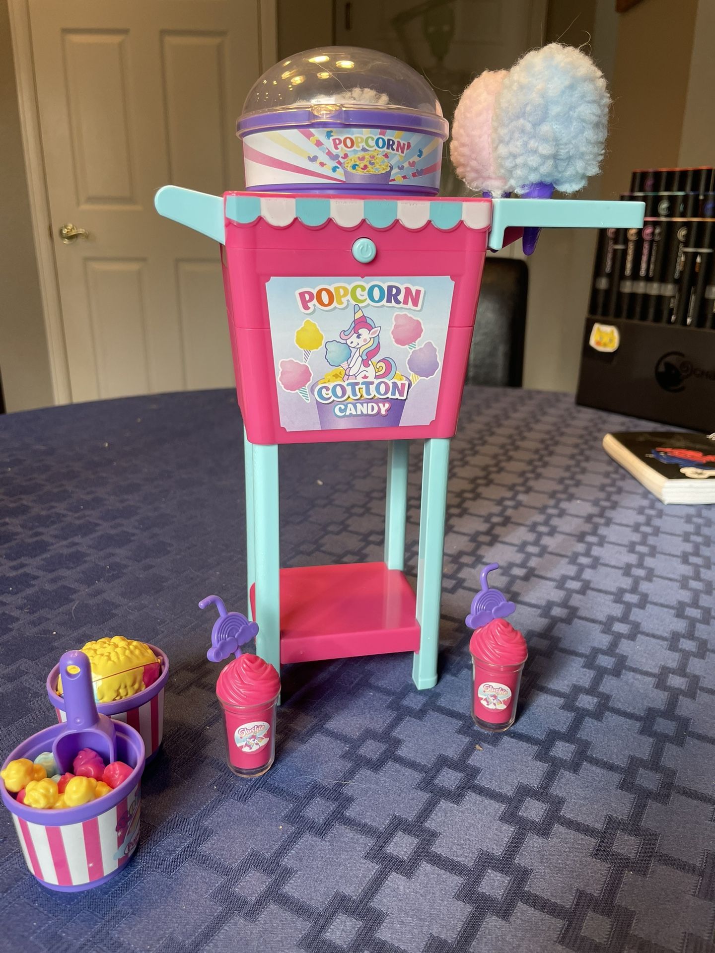 Rainbow Popcorn, Cotton Candy Colorful Doll Set, American girl, doll size, like new