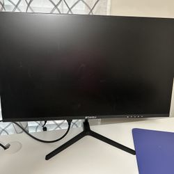 Two Computer Monitors